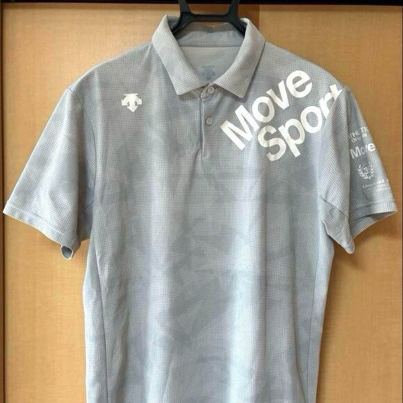 DESCENTE GOLF  SHIRT  Size Large - Picture 1 of 6